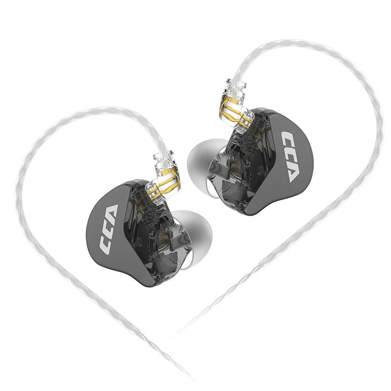 CCA CRA Hanging In Ear Wired HiFi Headset Monitor Headphones Noice Cancelling Sport Gamer Earbuds Earphones KZ ZEX Pro NRA CA4