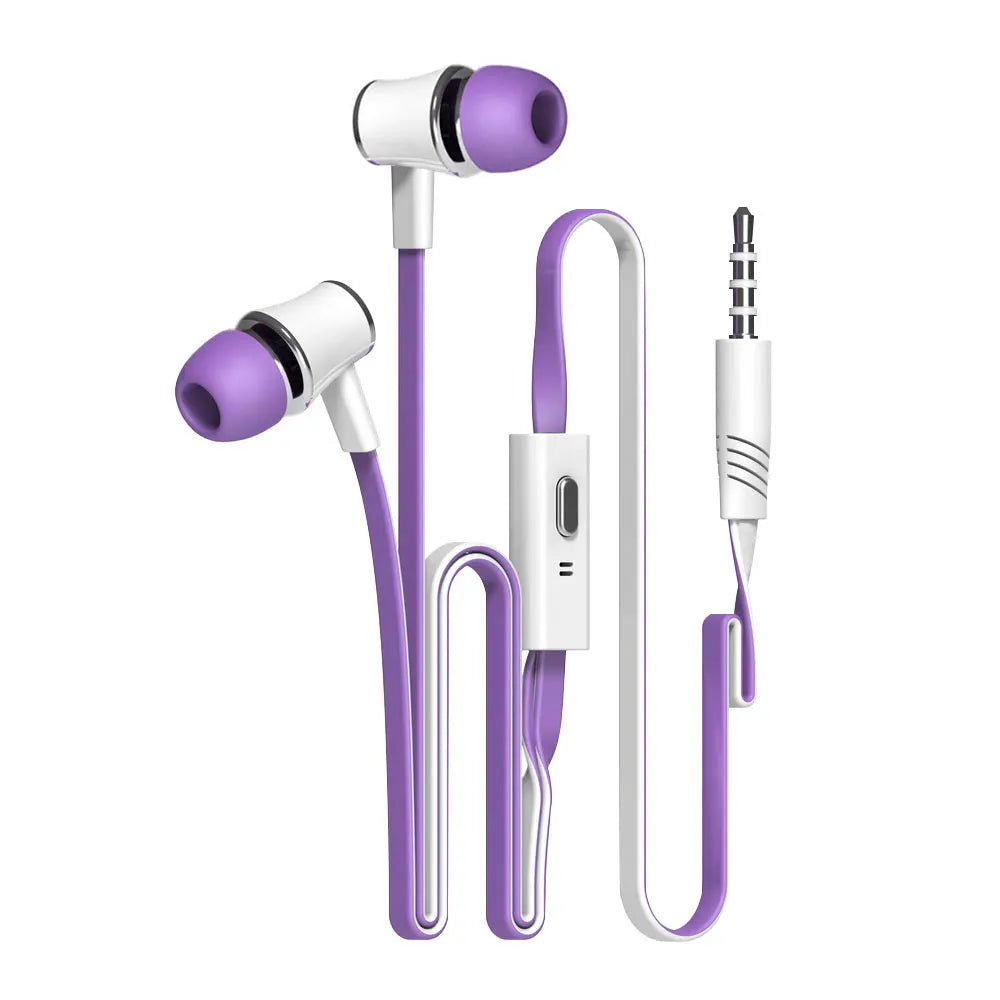 Earphone 3.5mm Wired Headset Earbuds Earphones Sport Headset with MIC for iPhone Xiaomi Earphone Fone De Ouvido for Meizu Huawei