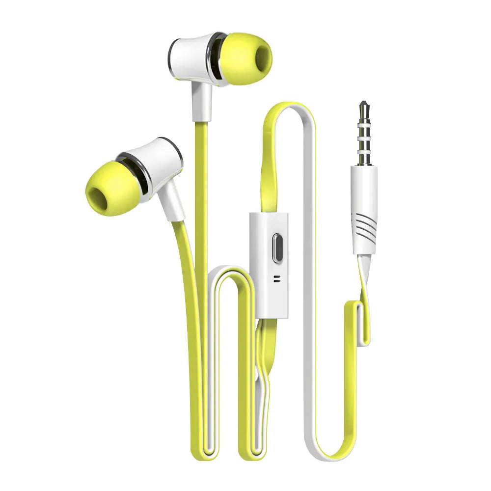 Earphone 3.5mm Wired Headset Earbuds Earphones Sport Headset with MIC for iPhone Xiaomi Earphone Fone De Ouvido for Meizu Huawei