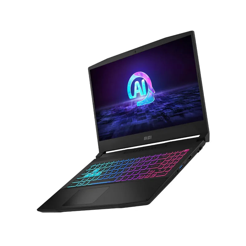 2024 MSI Katana A15 AI Laptop 15.6 Inch 2.5K QHD 165Hz IPS Screen Notebook AMD Ryzen R7-8845HS 32GB 1TB RTX4060 Gaming Computer