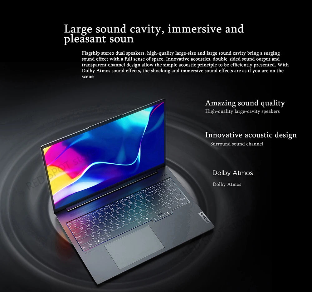 Lenovo Xiaoxin pro 16 2024 AI laptop R7 8845H 780M  32G+1TB 16inch 2.5k 120Hz