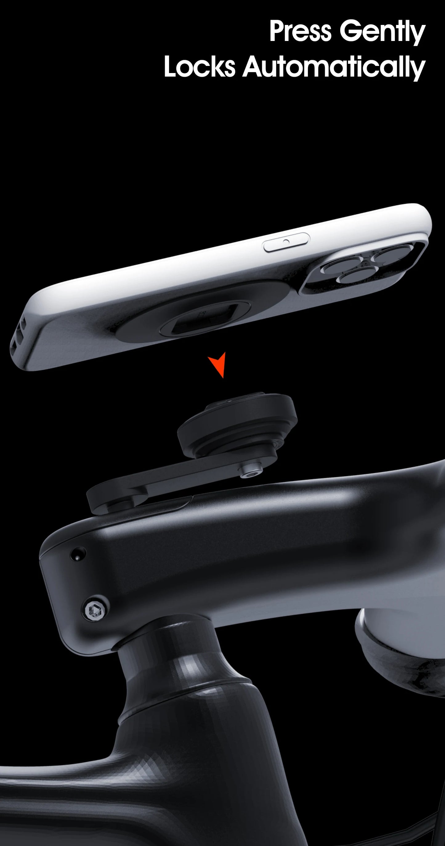 Aluminium phone holder For Bicycle accesories.bike /Motorcycle accessories Stand for cell phone For iphone 15 promax/xiaomi