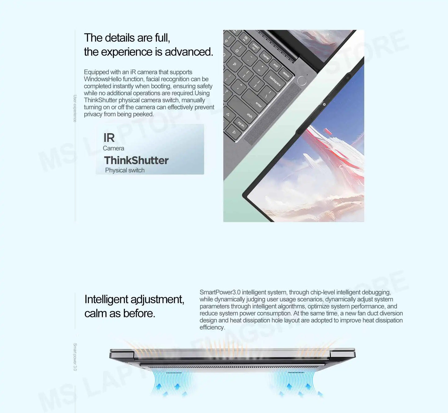 【HOT】Lenovo ThinkBook 14+ AI 7 H 350/860M-8845/780M 32G+1T 14.5‘’ 3K 120Hz Refresh rate