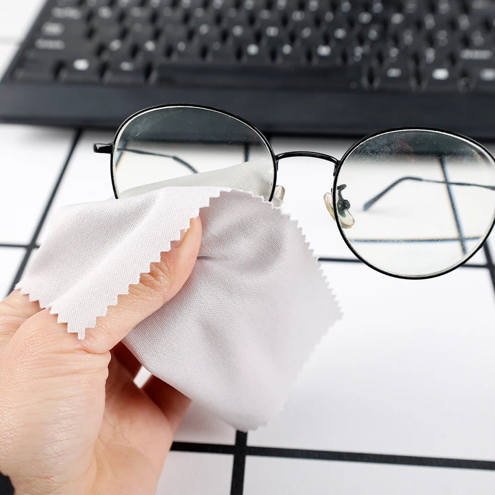 10Pcs Microfiber Cleaning Cloth for Computer TV Camera Laptop Cleaning Wipes Mobile Phone Screen Glasses Cleaning Accessories