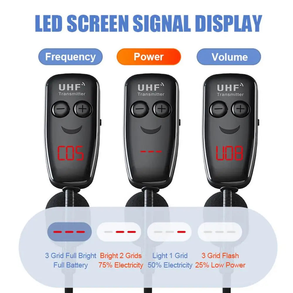 Head-wear UHF Wireless Microphone Headset Rechargeable Head-wear Wireless Microphone For Voice Amplifying In Conference Teaching