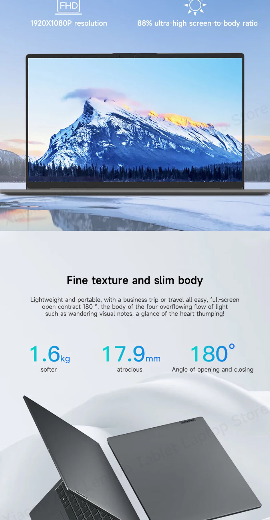 Lenovo Laptop Lenovo V15 G4 AMN 15.6“ AMD Ryzen R5-7430U/R7-7730U 16G LPDDR5 512G/1TB/2TB SSD Notebook Computer PC