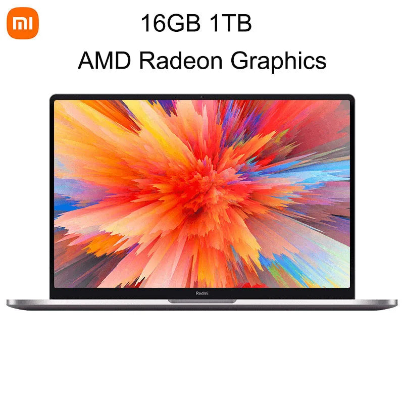 Xiaomi RedmiBook Pro 14 Laptop 14 Inch 2.5K Display Screen AMD Ryzen R5-5500U R7-5700U 16GB 512GB AMD Radeon Graphics Notebook