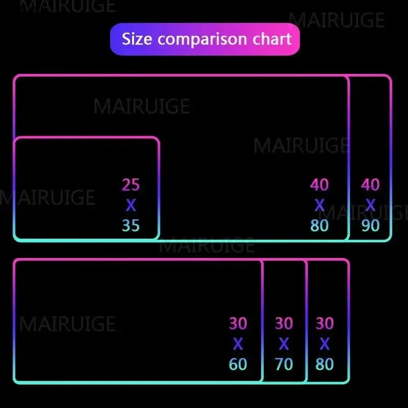 Futuristic Gaming RGB Mouse Pad Sports Car Mouse Pads 400X900MM Offices Accessories Gamer Luminous Mousepad LED HD Print Deskmat