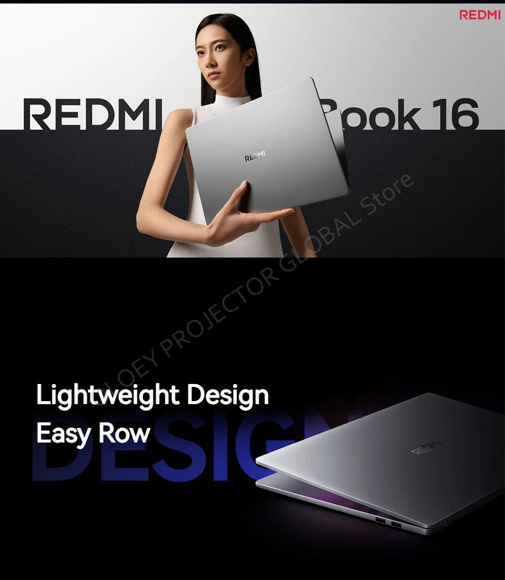 REDMI BOOK 16 2025 intel Core 5 210H Processor 16/32GB RAM 512G/1TB SSD 16inch FHD 60Hz Screen