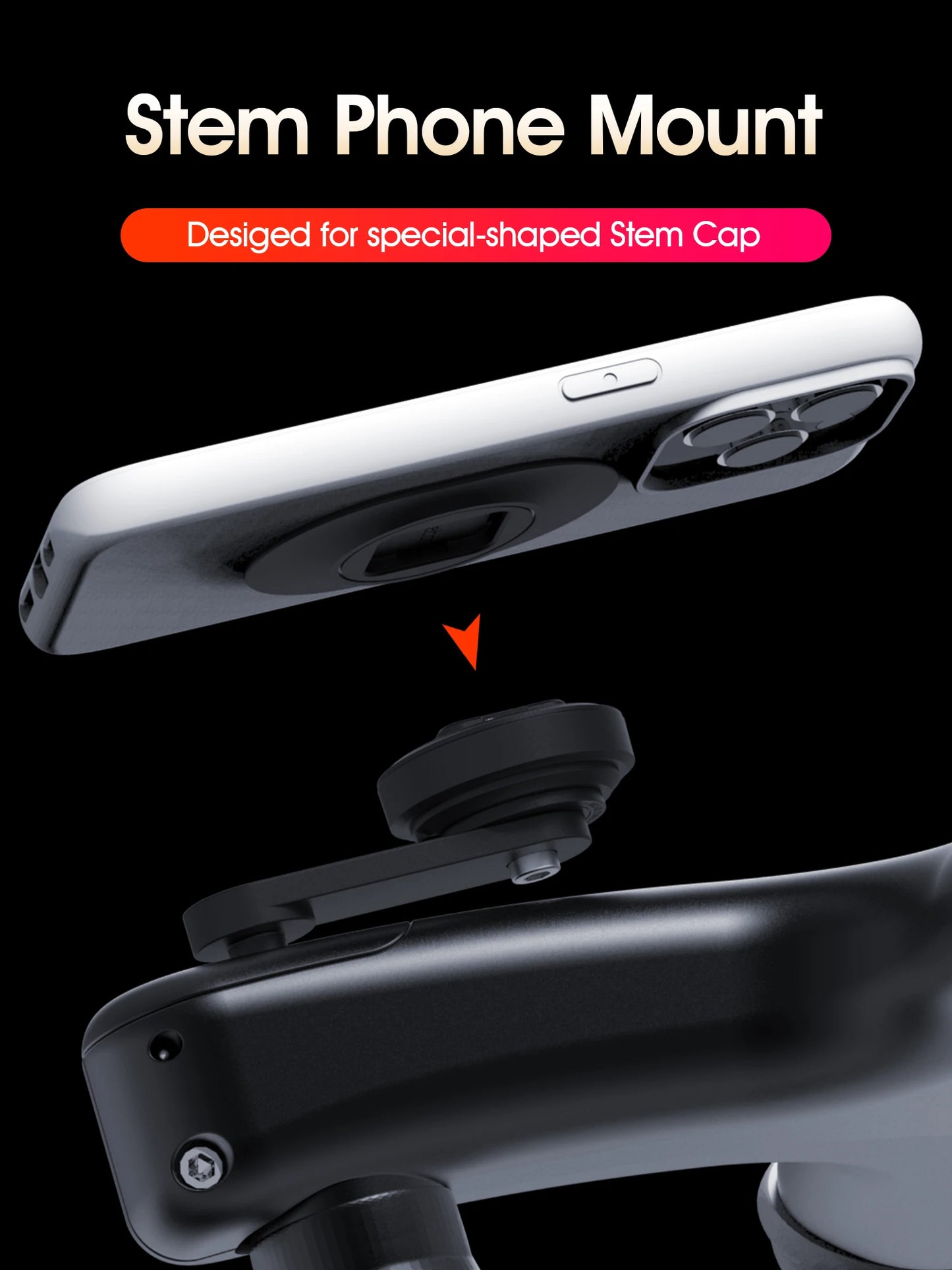 Aluminium phone holder For Bicycle accesories.bike /Motorcycle accessories Stand for cell phone For iphone 15 promax/xiaomi