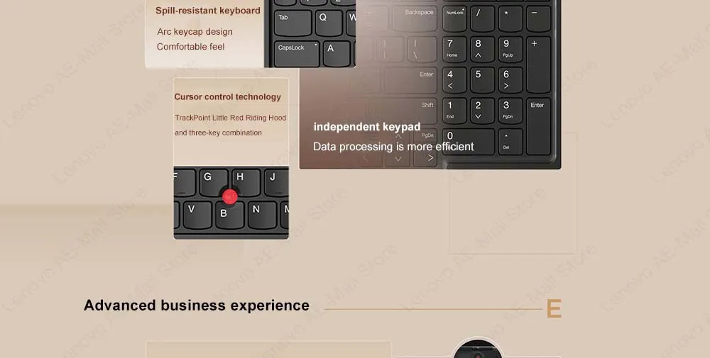 Lenovo ThinkPad E16 2024 U7 155H/U5 125H 32F+1T 16-inch 2.5K Screen