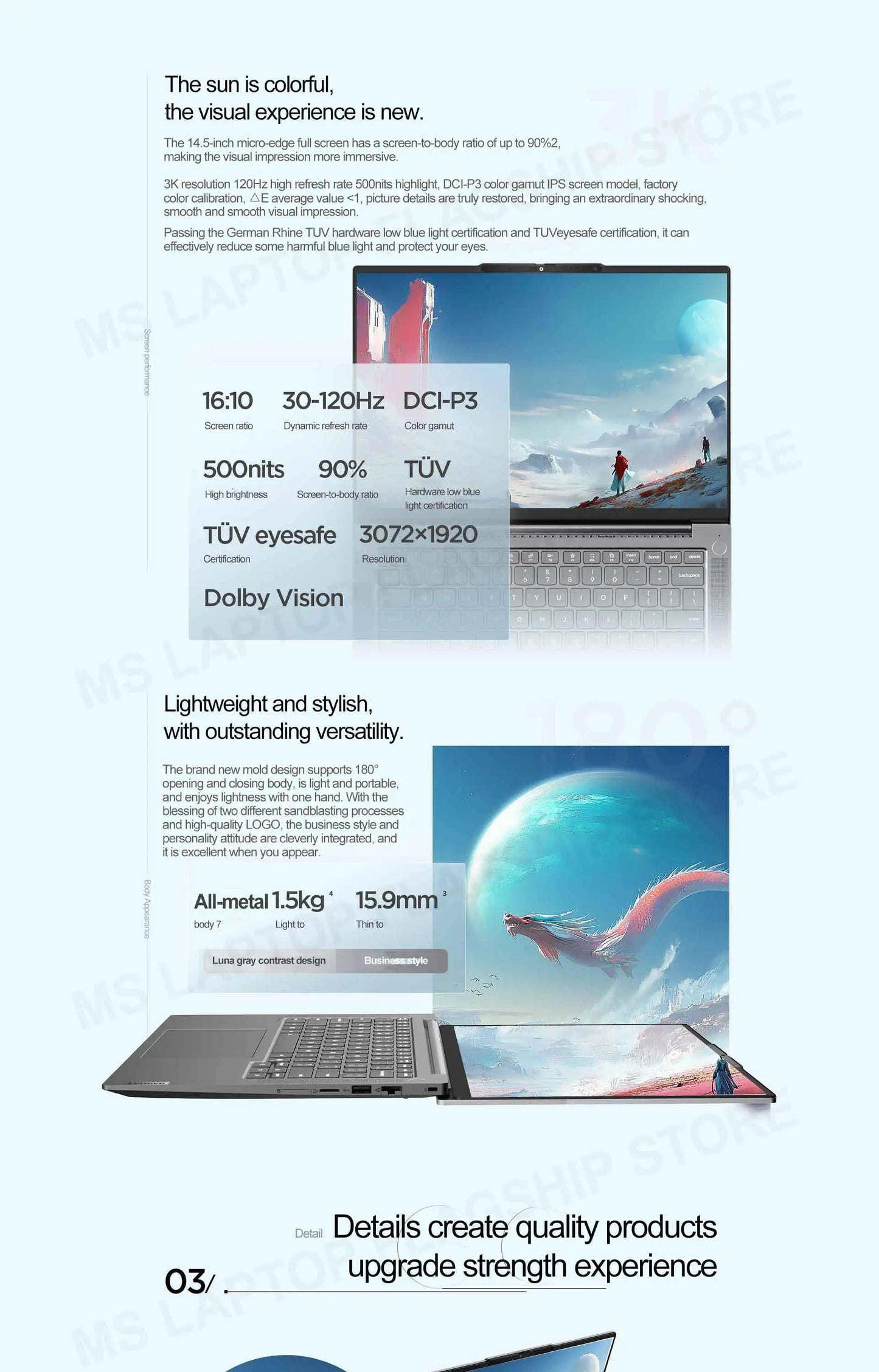 【HOT】Lenovo ThinkBook 14+ AI 7 H 350/860M-8845/780M 32G+1T 14.5‘’ 3K 120Hz Refresh rate