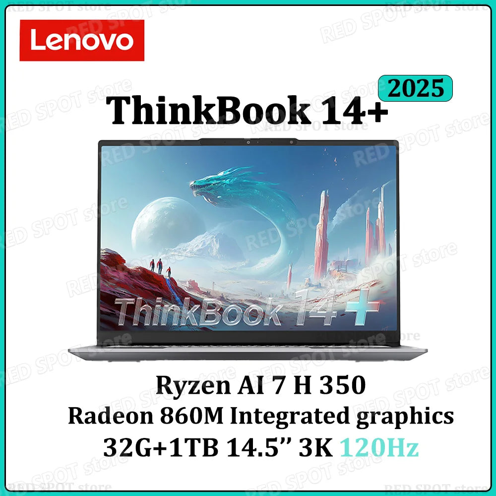 [New arrivals!!!] Lenovo laptop ThinkBook 14+ 2025  R7 350 860M 32G 1TB  SSD 14.5'' 3K 120Hz