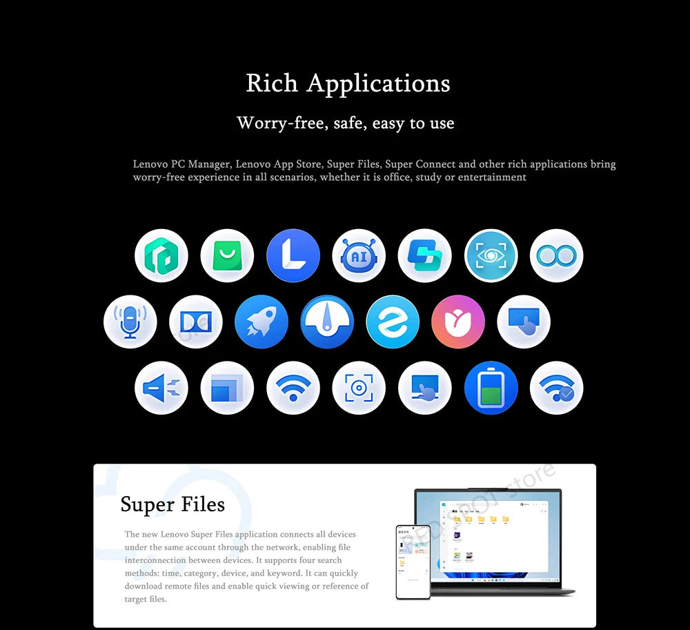 Lenovo Xiaoxin pro 16 2024 AI laptop R7 8845H 780M  32G+1TB 16inch 2.5k 120Hz