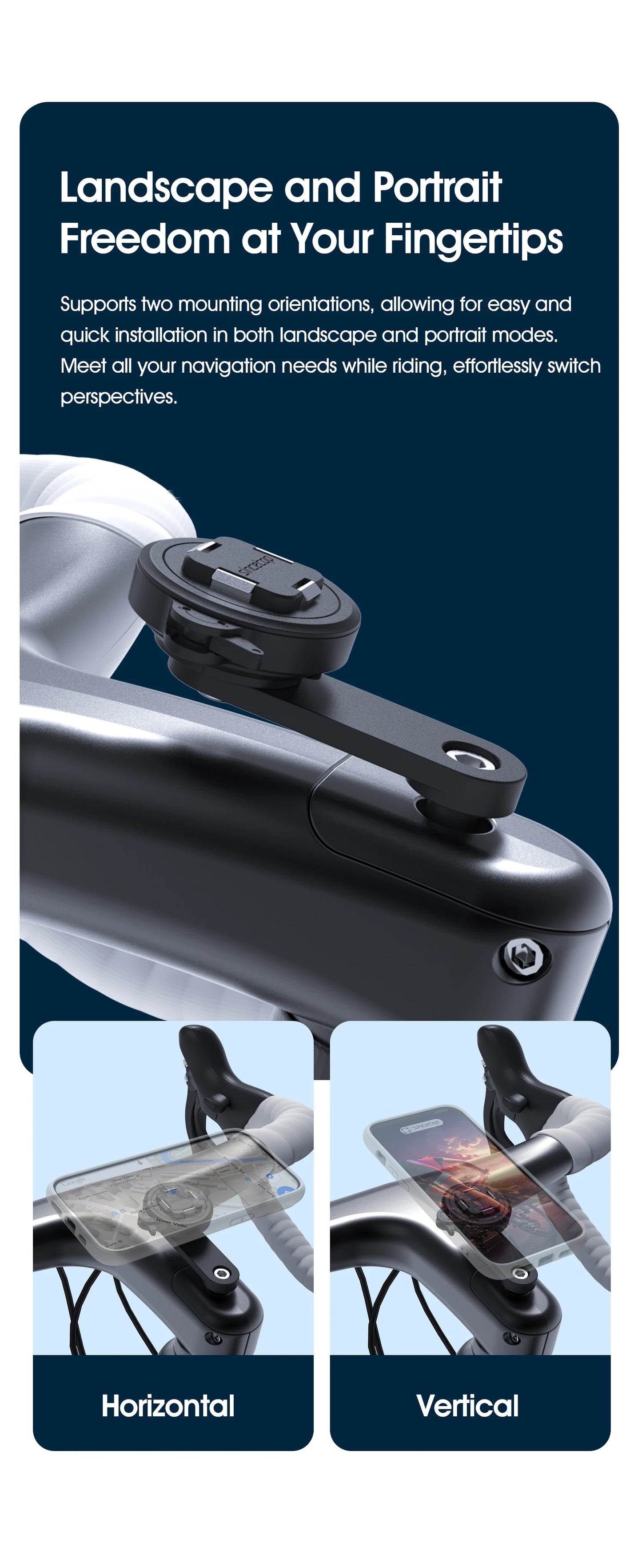 Aluminium phone holder For Bicycle accesories.bike /Motorcycle accessories Stand for cell phone For iphone 15 promax/xiaomi