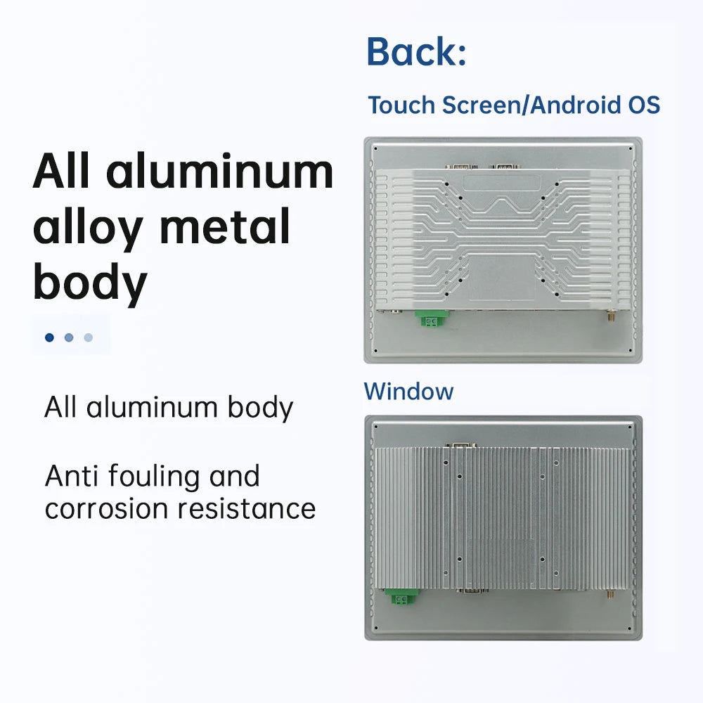 8~21.5 inch Touch Industrial Screen IP65 Front Waterproof, All in One Industrial Embedded Panel PC PCAP TouchScreen Monitor