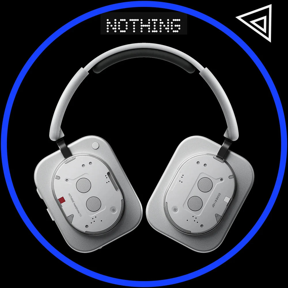 Nothing Headphone (1) Bluetooth Headphone 40mm Dynamic Driver Wireless Headphone 1 Quick Charge ANC Headset Support AAC SBC LADC