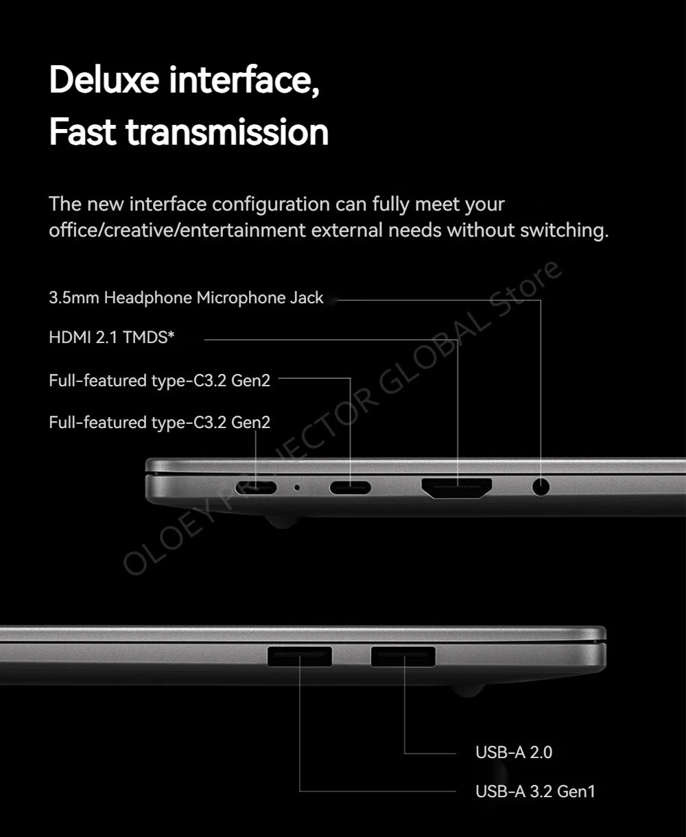 REDMI BOOK 16 2025 intel Core 5 210H Processor 16/32GB RAM 512G/1TB SSD 16inch FHD 60Hz Screen
