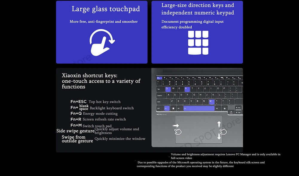 Lenovo Xiaoxin pro 16 2024 AI laptop R7 8845H 780M  32G+1TB 16inch 2.5k 120Hz