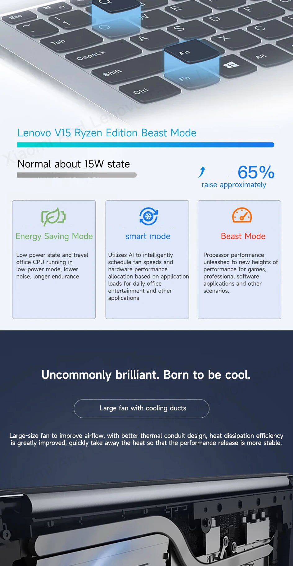 Lenovo Laptop Lenovo V15 G4 AMN 15.6“ AMD Ryzen R5-7430U/R7-7730U 16G LPDDR5 512G/1TB/2TB SSD Notebook Computer PC