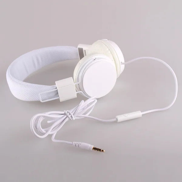 Wholesale Cute Headphones with Microphone For Kids Dj Headband Earphone For Phone Support Music Headsets Fone De Ouvido Dropship