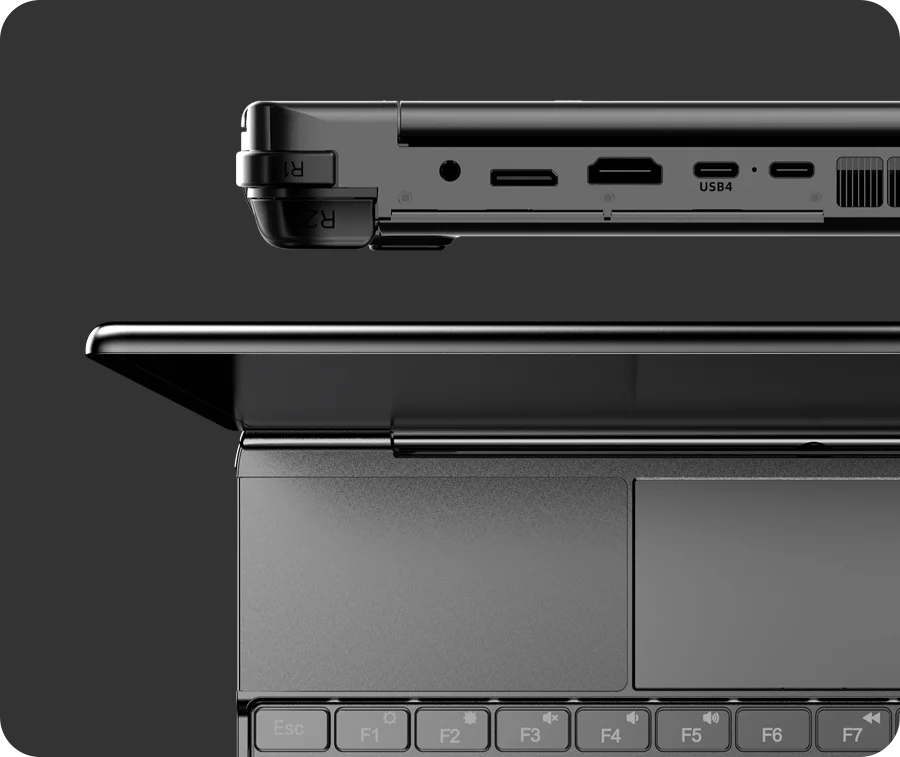 GPD WIN Max 2 2025 10.1 Inch AMD AI 9 HX 370/8840U Windows11 Gaming PC Laptop Notebook Portable Game Computer 64GB RAM 2TB Nvme