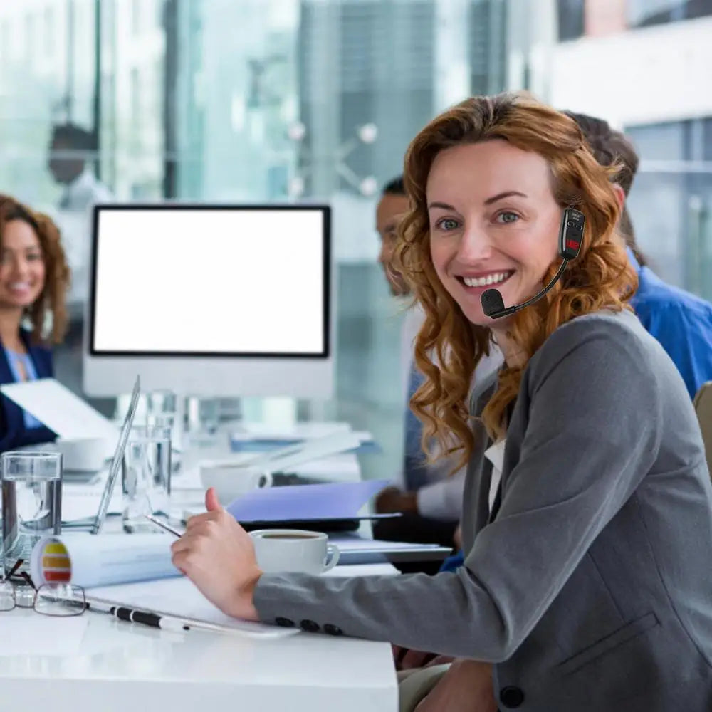 Head-wear UHF Wireless Microphone Headset Rechargeable Head-wear Wireless Microphone For Voice Amplifying In Conference Teaching