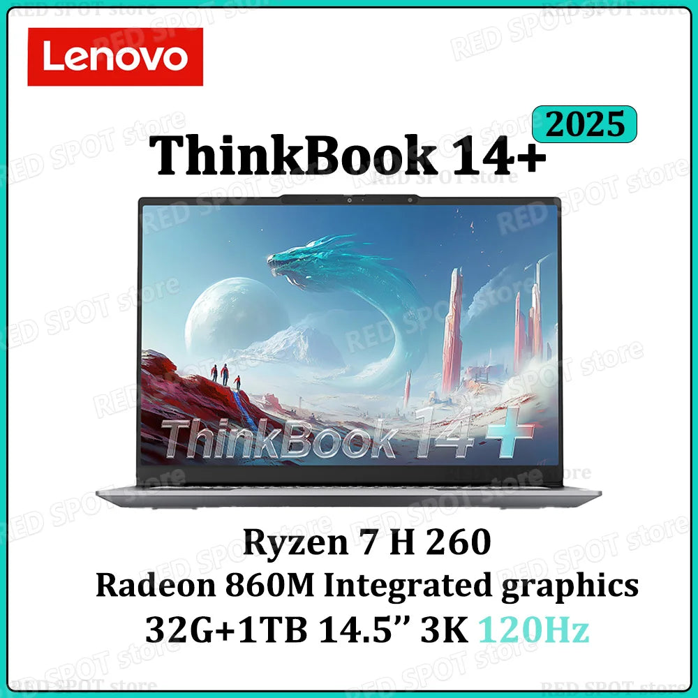 [New arrivals!!!] Lenovo laptop ThinkBook 14+ 2025  R7 350 860M 32G 1TB  SSD 14.5'' 3K 120Hz