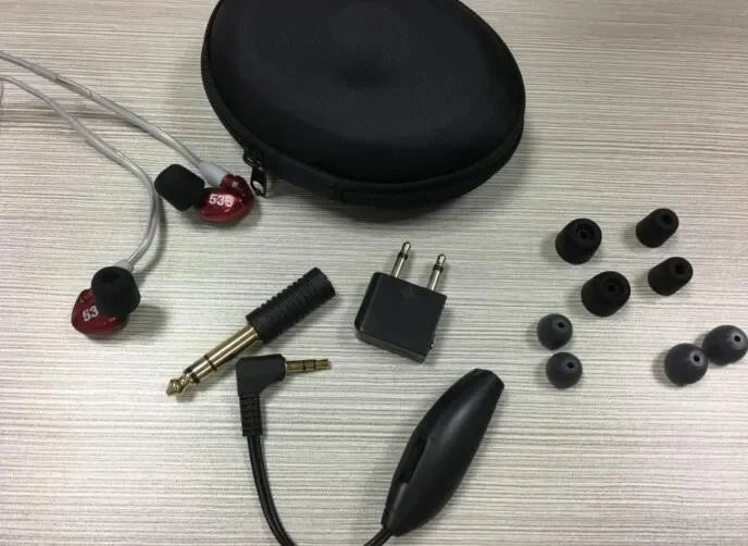 Headsets Brand SE535 Detachable earphone Hi-fi stereo Headset SE 535 In ear Earphones Separate Cable with Box VS SE215