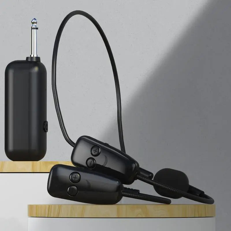 Head-wear UHF Wireless Microphone Headset Rechargeable Head-wear Wireless Microphone For Voice Amplifying In Conference Teaching