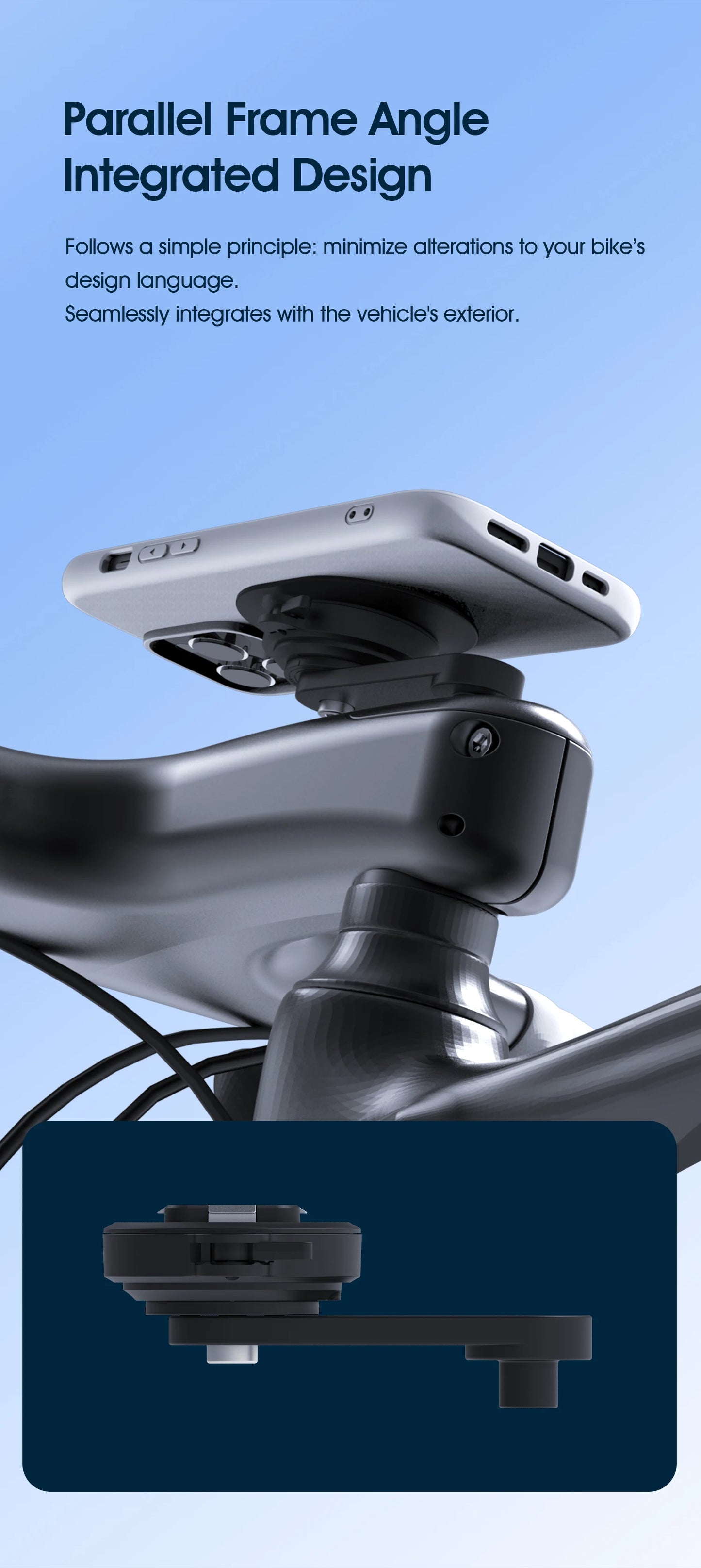 Aluminium phone holder For Bicycle accesories.bike /Motorcycle accessories Stand for cell phone For iphone 15 promax/xiaomi